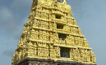 बेलूरच्या चेन्नकेशव मंदिराचे गोपुर