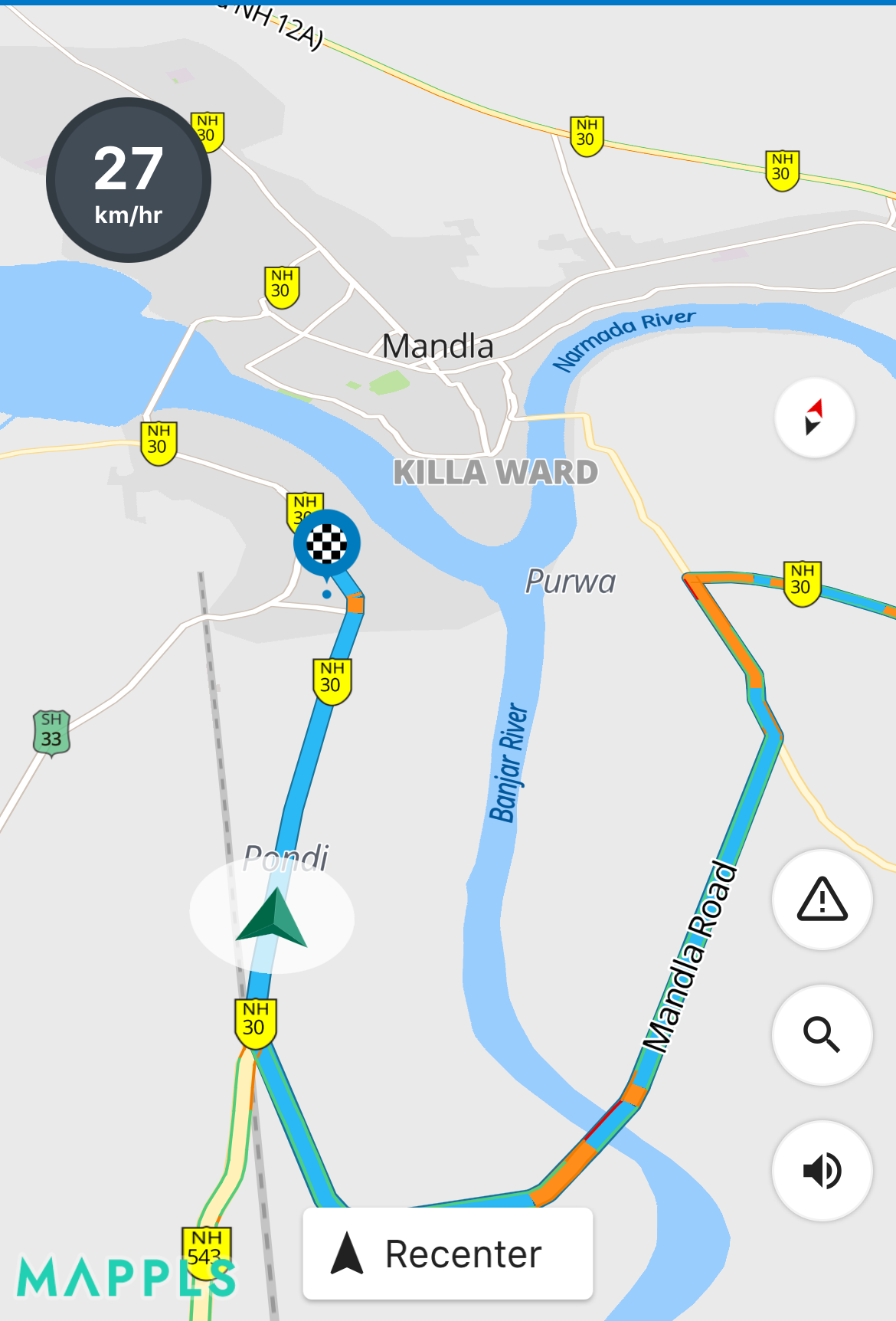 9-Maharajpur Sangam Map - महाभारत