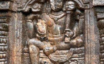 Temples of Kashmir-मार्तंड मंदिरातील भैरव मूर्ती