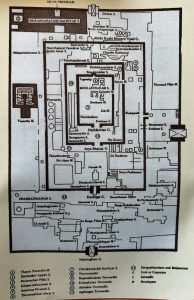 Map of Ranganathaswamy Temple Srirangam
