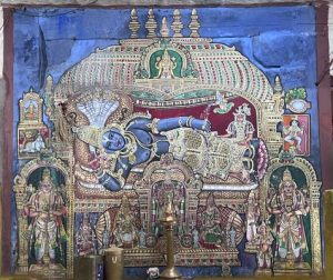 Ranganathaswami-Painting at Ranganathaswamy Temple Srirangam