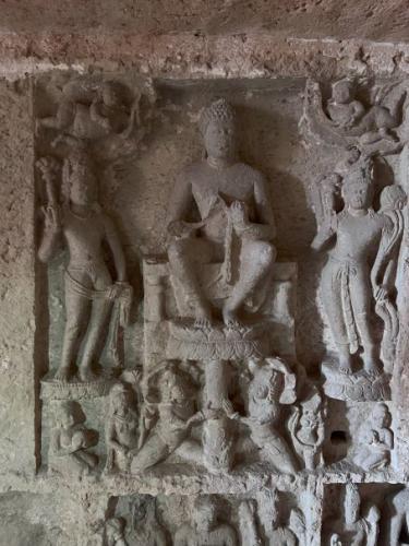 Kanheri Caves - Cave89 Buddha Padmapani Avalokiteshwar