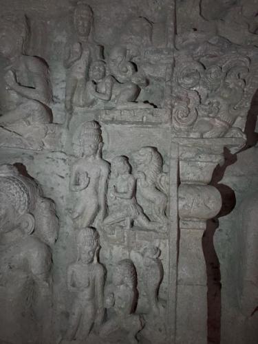 Kanheri Caves- Cave90 3 Litany