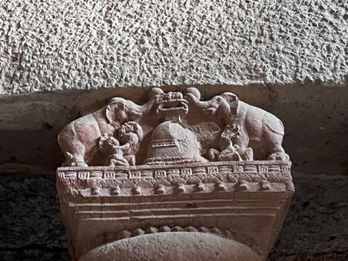 Kanheri Caves - Cave3 Elephants-on-Column